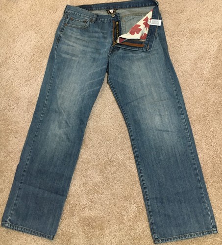 Lucky Brand By Gene Montesano Mens Blue 
