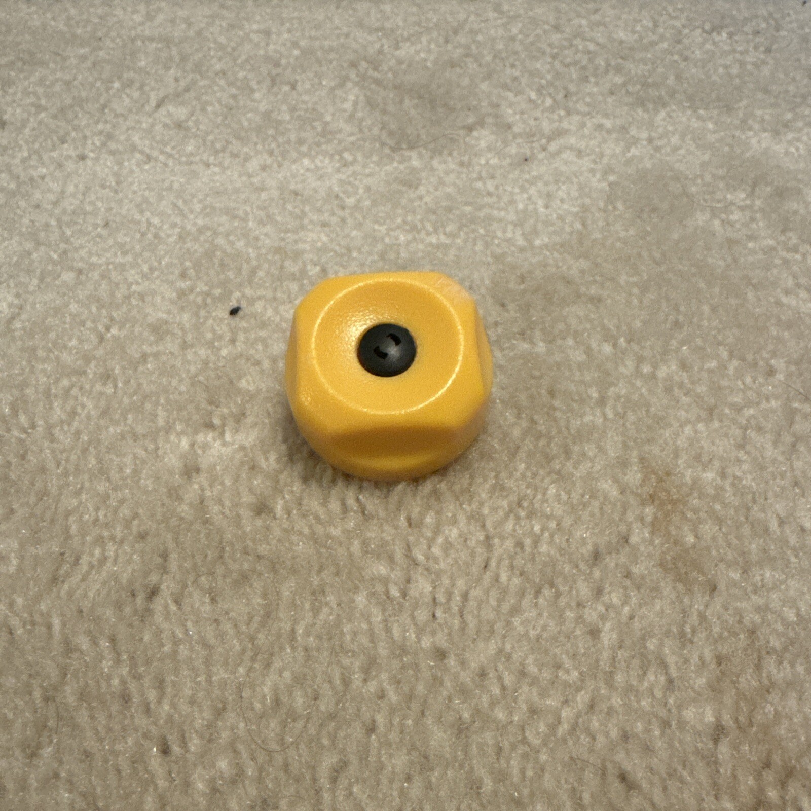 Oreck Steam Mop STEAM100 LRH Replacement Water Tank Cap Only OEM Original Yellow-image