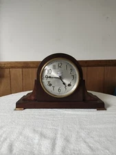 Old Sessions Mantel Clock. Refurbished And Runs Great