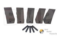 (5)X156 Bucket Teeth + Pin/Steer /Mini Excavator/Backhoe /Hensley/Bobcat 0800118