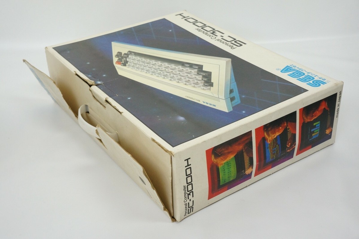 SEGA SC-3000H Personal Computer Console Black Tested System SEGA SC-3000H Personal Computer Console Black Tested System
