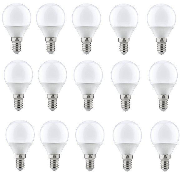 15X Paulmann 285.37 Led Tropfen E14 5,5W = 40W 470Lm Warmweiß Eek:F (Spektr A-G)-image