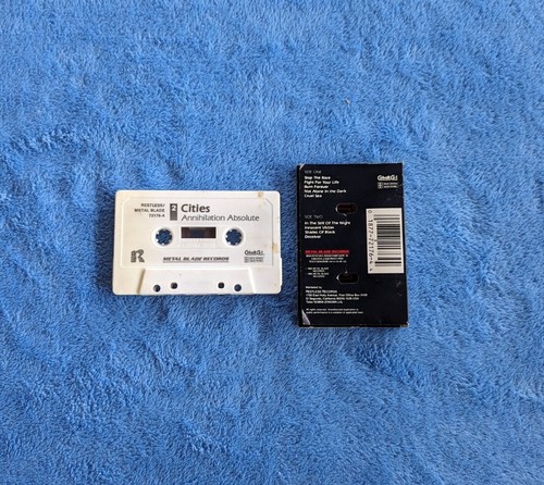 CITIES Annihilation Absolute Cassette Tape 1986 Speed Power Metal - Picture 4 of 4