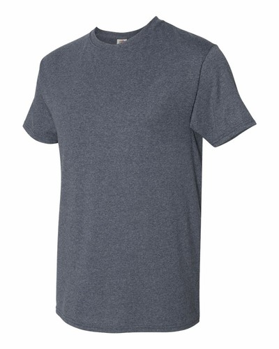 Fruit of the loom Men's HD Cotton Plain Crew Neck Short Sleeves T-Shirt 3931 - Picture 42 of 45