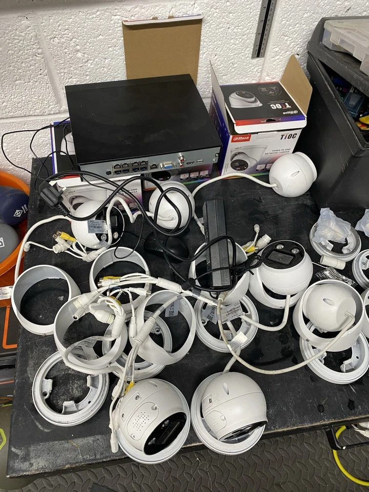 Dahua CCTV bundle kit X 10 Cameras Used Free Postage Read Below All POE - Image 3 of 4