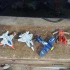 Vintage 1980s Bandai Gobots Lot Of Four Flyers Complete