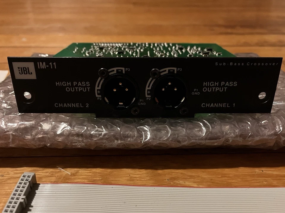 VINTAGE JBL MPA Series Sub-Bass Crossover IM-11 - Image 3 of 4