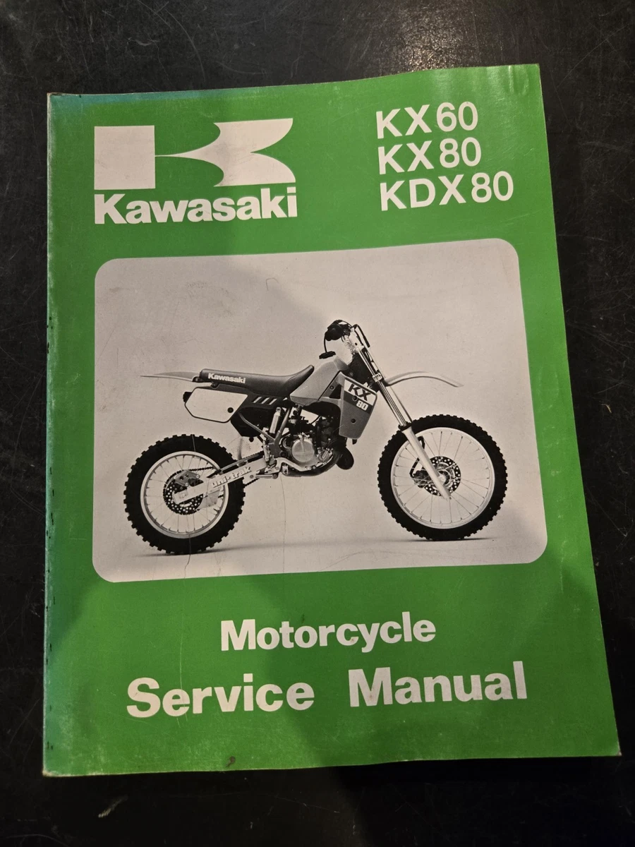 Kawasaki Motorcycle Manuals and Literature KX80 Repair for sale | eBay