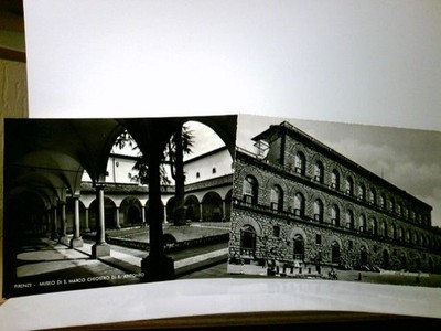 Firenze / Florenz / Italien. 2 x Alte Ansichtskarte / Postkarte s/w, unge 553560