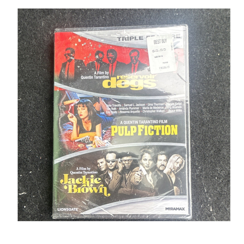 Miramax Quentin Tarantino Film Collection DVD Reservoir Dogs Pulp Fiction WS