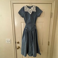 Vintage Lightweight Jean Dress - Stylish Comfortable for All Seasons