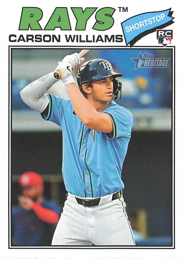 2026 Topps Heritage - Carson Williams #161 (RC)