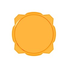 Kc Hilites Gravity Led Pro6 6 In. Amber Light Shield Cover