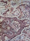Pottery Barn King Paisley Duvet Lilac Purple Hues EUC — photo 3