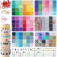 Perlen Set 6-Boxen 16000 StüCk Diy Schmuckherstellung FüR ArmbäNder