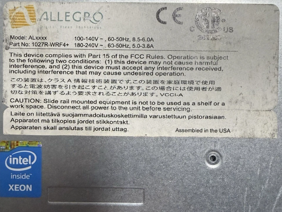 Serveur Supermicro SYS-1027R-WRF4+ | 2x Xeon E5-2690 v2 • 96Go DDR3 ECC (24x4Go) - Photo 4/4