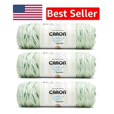 Soft and Durable Simply Soft Speckle Yarn - 3 Pack, 5oz/141g - Creative Projects