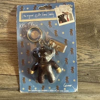 Mr Bean Schlüsselanhänger The Original Mr Bean Teddy 1997 Brandneu Factory Sealed (F14