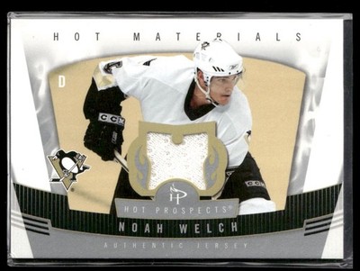 2006-07 Fleer Hot Prospects #HM-NW Noah Welch Hot Materials (Corner dinged) (EX)