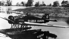 Junkers Ju46 Ju-46 Germany Mail Desktop Wood Airplane New Model Large Scale 1/48