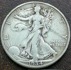 US 1934 Walking Liberty Half  **