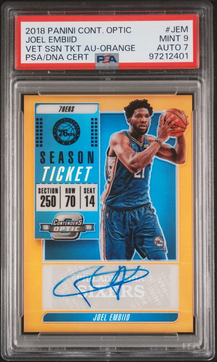 Joel Embiid Basketball Sports Trading Cards & Accessories