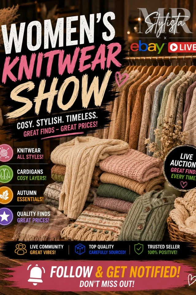 🍂🔥Womens Cosy and Stylish Knitwear Show 🔥🍂