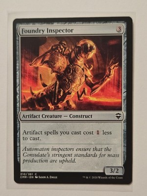 Foundry Inspector - 310 - Commander Legends - LP - Artifact Creature - C