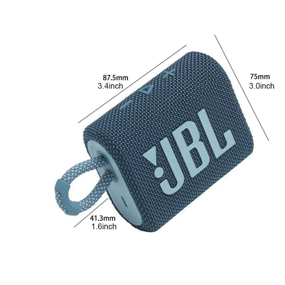 Altavoz Bluetooth Inalámbrico Impermeable Portátil JBL GO3 Nuevo con Caja Multicolor Foto 2 de 4