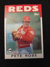 1986 Topps - Reds Pete Rose #N