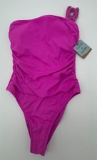 Womens Swimsuit M (8-10) SHADE & SHORE One Pi...