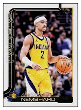 Andrew Nembhard 2025-26 Topps #52 Indiana Pacers NBA *315