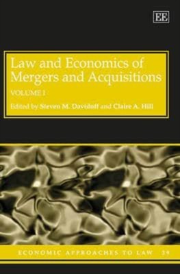 Law and Economics of Mergers and Acquisitions Davidoff Solomo Hill Hardback