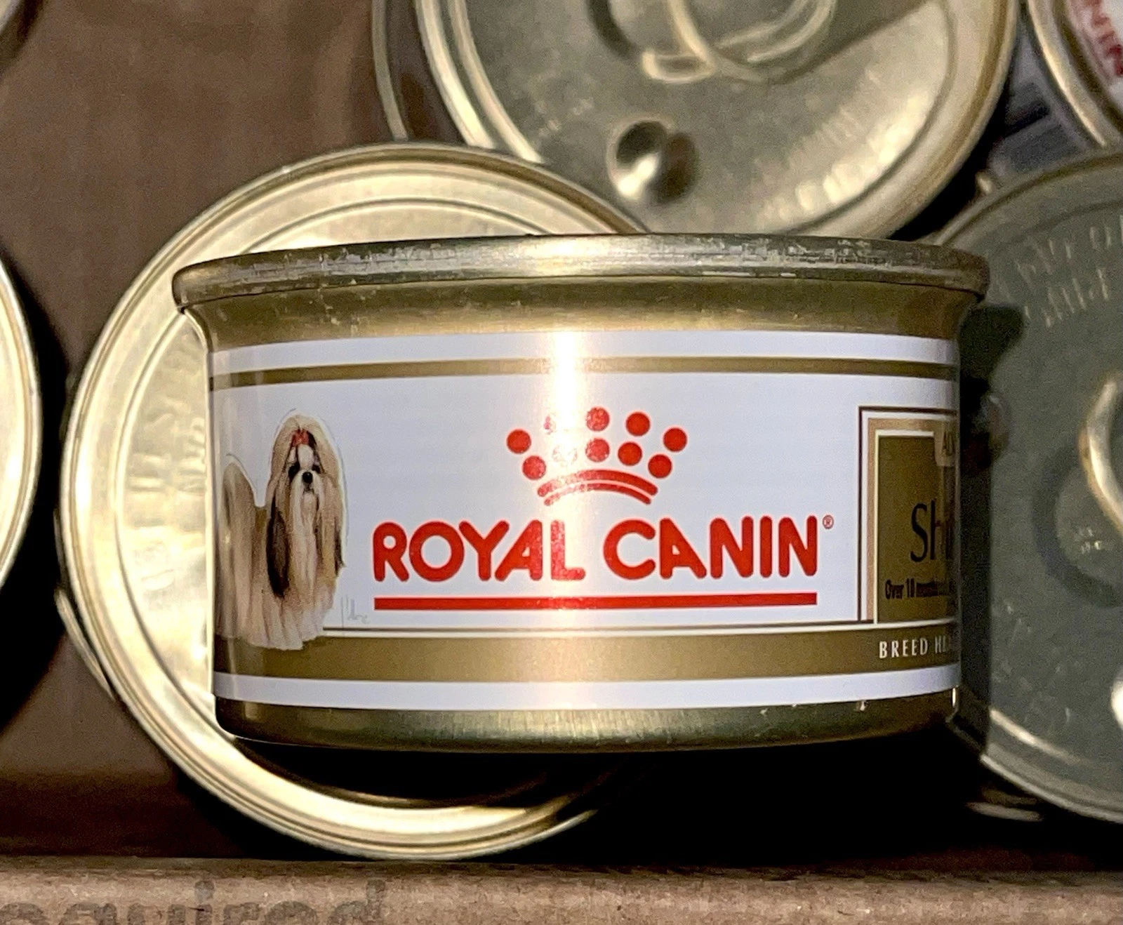 NEW! (50) ROYAL CANIN SHIH TZU ADULT LOAF IN SAUCE 3 OZ DOG WET FOOD