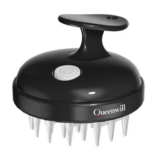 Queenwill Electric Handheld Scalp and Hair Massager, Cordless
