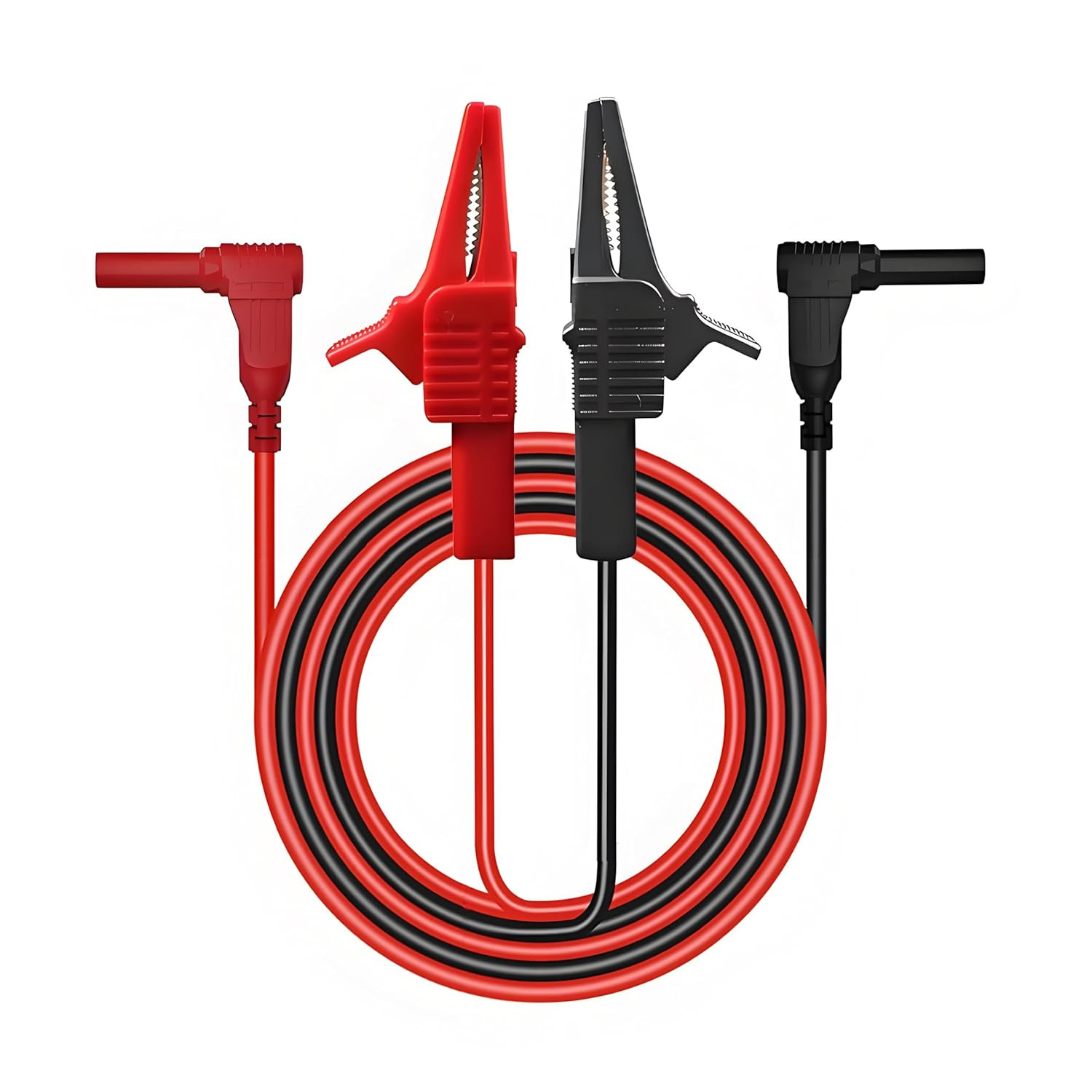 Heavy Duty Alligator Clips Test Leads for Multimeter & Voltmeter - Large Gator T