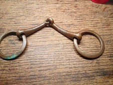 Vintage 5-in Snaffle, Made In England , Horse Bit