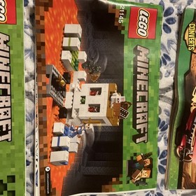 Lot Of 3 Lego Instruction Manuals - Minecraft & Ninjago -  21123. 21145. 9441