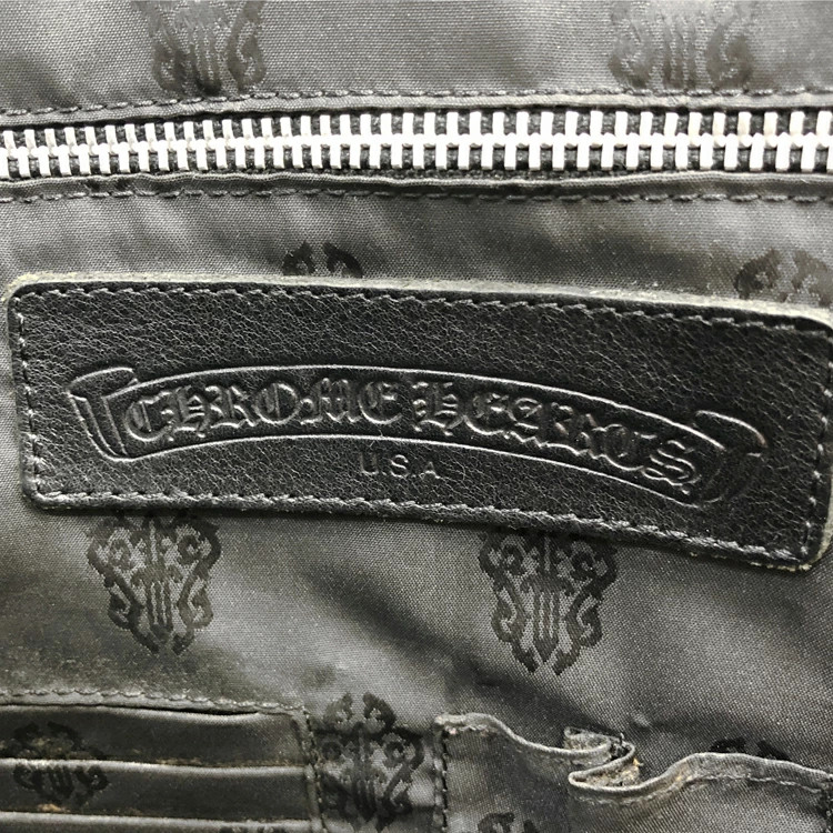 Chrome Hearts M MD Cemetery Cross Patch m Bag Handbag Medium V925 Sier Leather r thumbnail 20