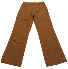 Carhartt Kids Size 14 Brown Loose Fit Utility Bootcut Work Pants BN8316-B NWT