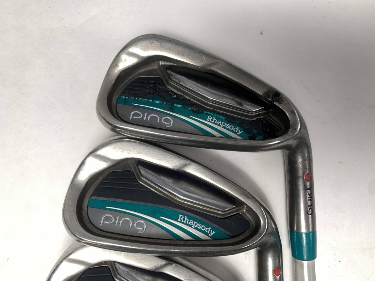 Ping Rhapsody 2015 Iron Set 7-PW Red Dot 1* Flat ULT220 Lite
