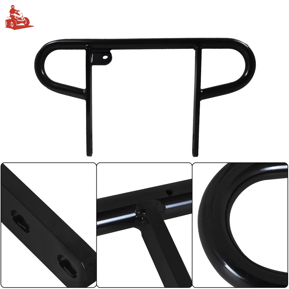 Parachoques trasero ancho negro para Yamaha YFZ 450 Alba Racing 199 T2 B Foto 2 de 4