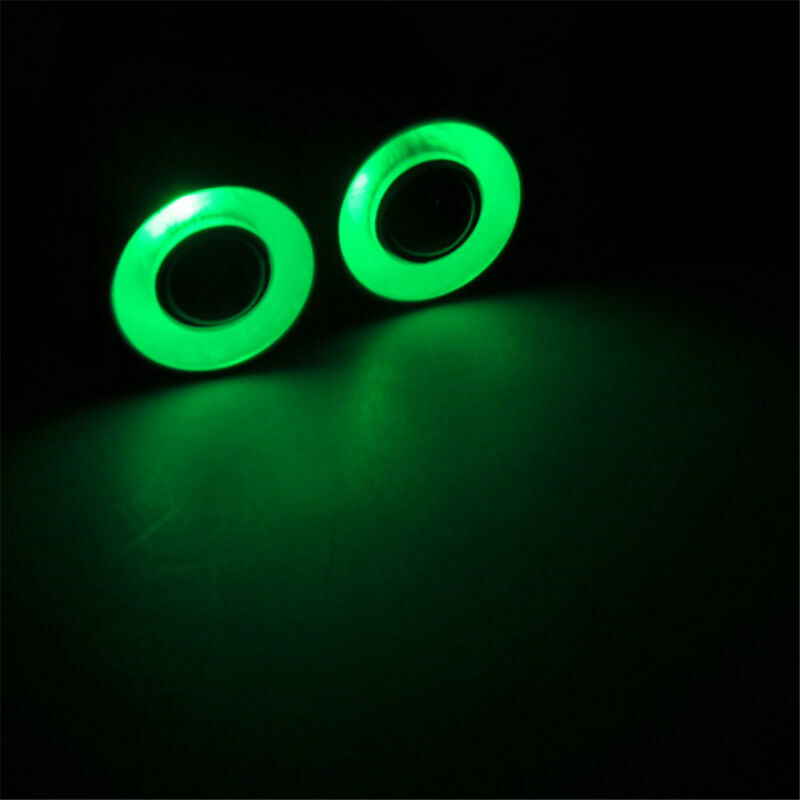 Bright 17mm Angel & Demon Eyes LED Headlight Taillight for 1/10 RC Model Car