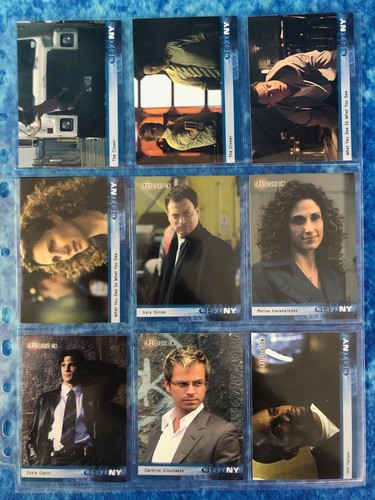 CSI:NY New York Series 1 complete trading card base set by Strictly Ink 2005 - Picture 12 of 17