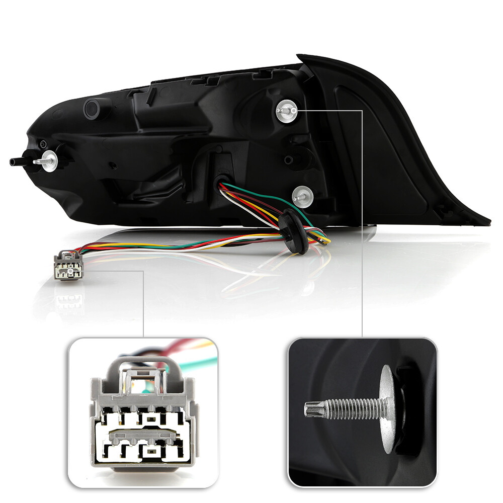 EURO CLEAR LED Tube for 2015-23 Ford Mustang Sequential Tail Lights