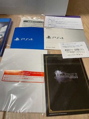 Sony PS4 Final Fantasy XV 15 Luna Limited Edition 1TB Console Japanese - Picture 6 of 23