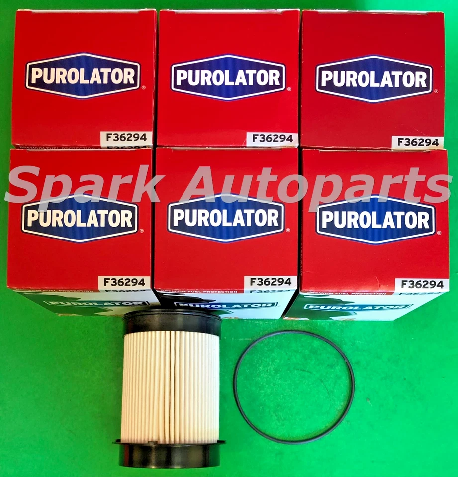 Корпус из 6 топливных фильтров PUROLATOR F36294 для RAM 68065608AA, 68061634AA, 19305685 - Изображение 4 из 4