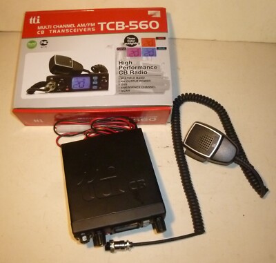 CB Funk Gerät TCB 560 ,40 Kanal 4 Watt AM/FM , Kompaktes Funkgerät