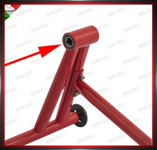 CAVALLLETTO ALZA MOTO POSTERIORE MONOBRACCIO CON PERNO DA 21.7 25.8 MM DUCATI - Imagen 3 de 5