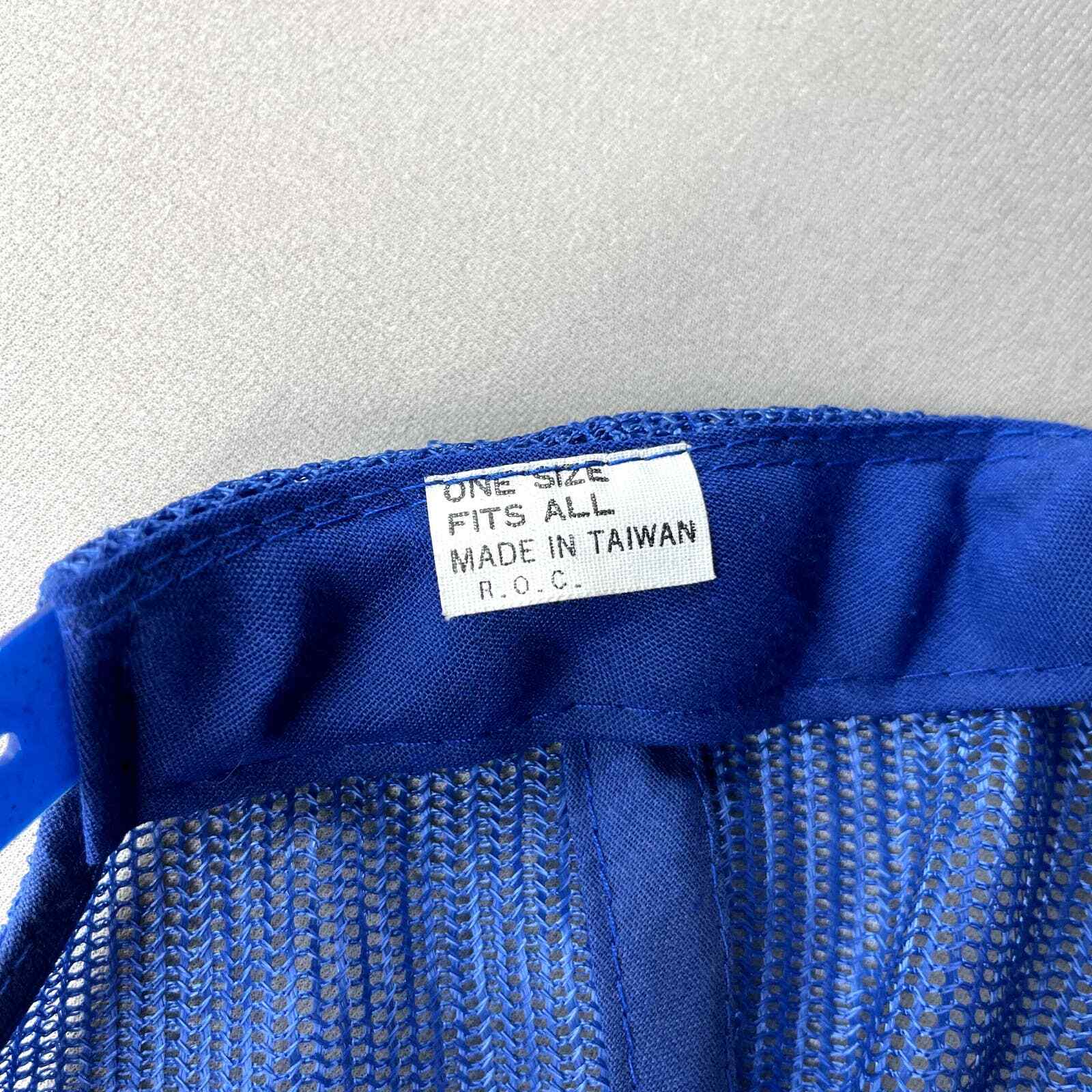 Vintage Alabama Band Hat Cap Snapback Trucker Blue Closer You Get Tour 1983 80s